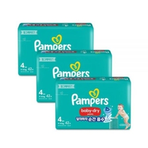 팸퍼스 2023 베이비 드라이 팬티형 4단계-공용