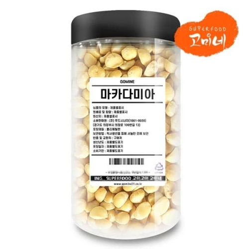 고미네  마카다미아 200g 통 아삭한 식감 풍부한 맛 호주특산품