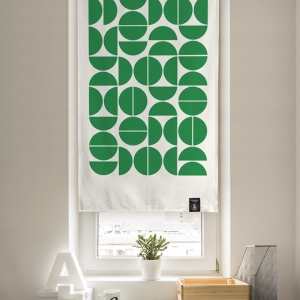 원세븐나인 도어커튼 레트로 그린빈 S,M 가림막커튼 레트로 그린빈 S