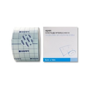 대일제약 이지컷 픽싱롤 상처 드레싱 반창고 거즈밴드 5cmX10m 1롤