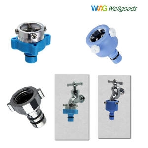 웰굿즈  삼성 엘지 세탁기 급수캡 호환 수도꼭지 커플링 연결캡