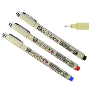 사쿠라  피그마 마이크론 04 0.4mm