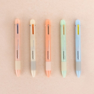 라이브워크  라이프앤피시스 4색 젤펜 0.4mm