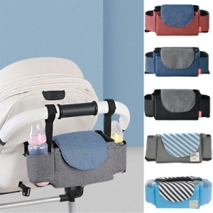 플루토나인  모던 투톤 유모차 수납 정리 가방