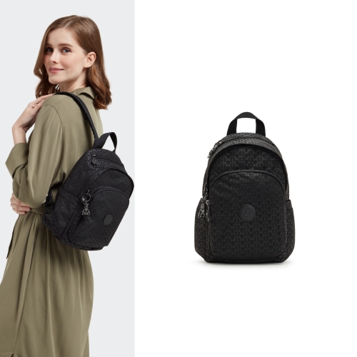 키플링 블랙 델리아 미니 백팩_KPABA21 SIEB