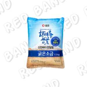 샘표 한여름 눈꽃 굵은소금 1.5kg