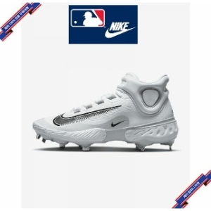 나이키  야구화 맨즈 알파 허라취 엘리트 4 미드 흰회검 FD2744 100 맨즈