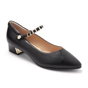 금강제화 여성화 캐주얼화 정장화 가벼운 펌프스 메리제인 블랙 RENPUC6101