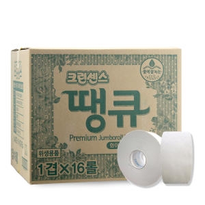 크린센스 땡큐 프리미엄 점보롤 1겹 400m