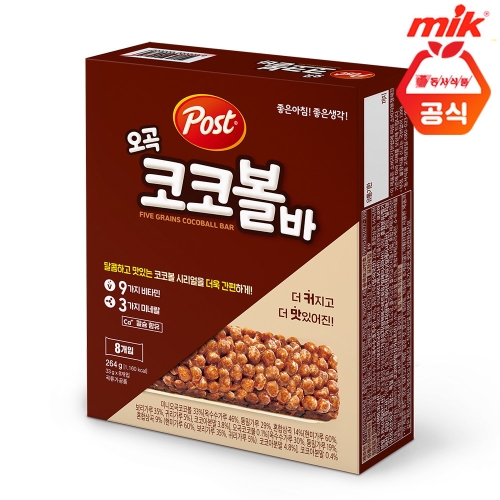 포스트 오곡 코코볼바 264g
