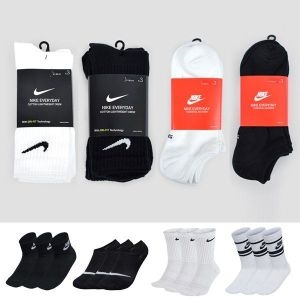 나이키  남성 여성 단목 중목 발목 스포츠양말 3켤레세트 G 433346
