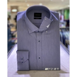 예작 YJ3SIS322 슬림핏 면폴리혼방 스트레치착용감굿자연톤 네이비 긴팔_순천점