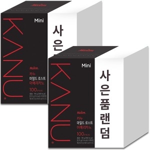 동서식품  맥심 카누 미니 마일드 100T + 100T + 랜덤X2