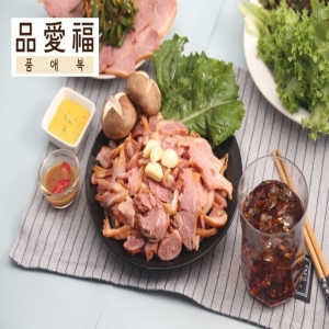 일이축산푸드  품애복 5無 훈제오리 바비큐슬라이스 400g