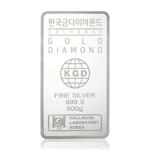 한국금다이아몬드  투자용 실버바 500g