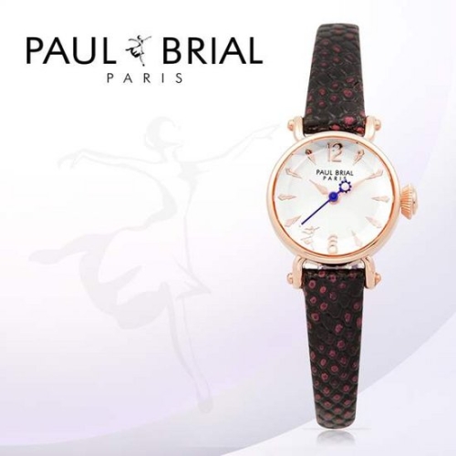 폴브리알 PAUL BRIAL     Toulouse I PB8003 GD 여성시계 메탈밴드