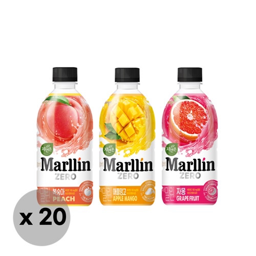 웅진식품 자연은 더말린 제로 자몽 500ml