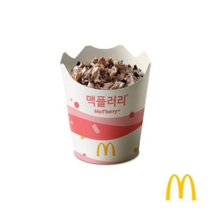 맥도날드 오레오 맥플러리