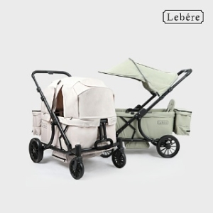 킨즈  르베르 접이식 유아웨건 쌍둥이 유모차 캐노피 2인용