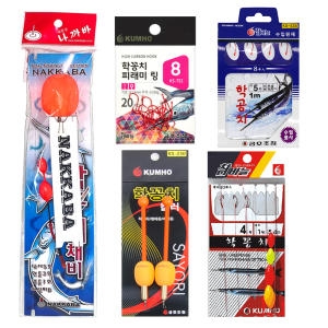 낚시방  학꽁치낚시채비 모음전/학공치찌/학공치바늘