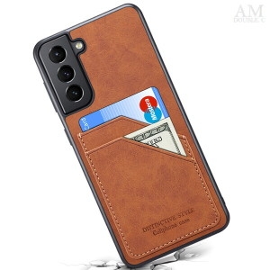 삼성전자 갤럭시 S23 S22 S21 S20 울트라 플러스 FE 더블 카드포켓 가죽 케이스