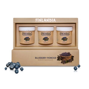 핀란디아  블루베리 파우더 50g x 3통