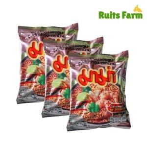 마마  루츠팜 태국 톰얌 쉬림프 55gX30개 MAMA 태국라면 똠냠 똠얌 톰냠 똠양 쉬림 라면