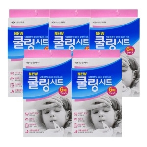 신신제약 열 냉각시트 열패치 쿨링시트 30매