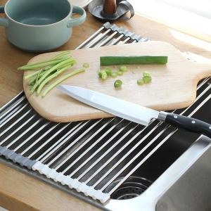 올리오  와이드 주방선반 씽크롤 10구