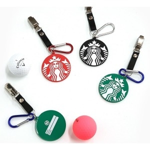 STAR  다방 골프 퍼터키퍼 네임텍 고리 집게 / 퍼터 홀더 가방 캐디백 필드 골프용품 선물 라운딩 캐디용품