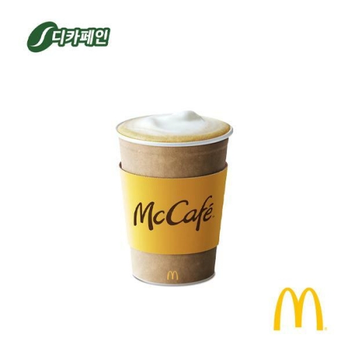 맥도날드 디카페인 카푸치노