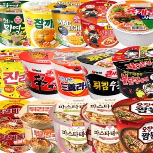 오뚜기  삼양/농심/팔도 컵라면 큰컵 모음전 신라면 진라면