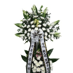 젠틀맨플라워  시중가12만원 근조오브제 2단 결혼식/개업