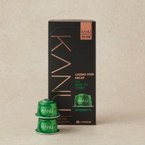 동서식품 맥심 카누 바리스타 케어링 스타 디카페인 캡슐커피(카누머신 전용) 10캡슐