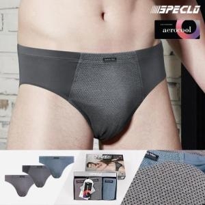스페클로 3종세트 프리즘 삼각팬티 남성팬티 남자속옷 에어로쿨
