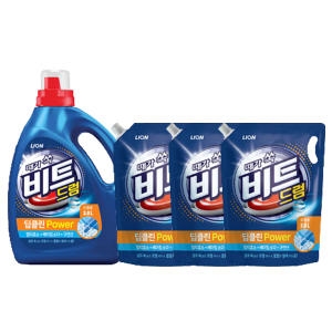 비트 딥클린 파워 드럼용 3L + 리필 2L