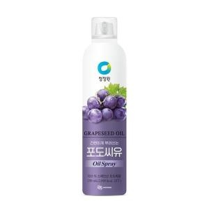 청정원 포도씨유 스프레이 250ml