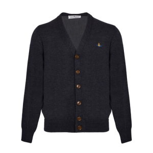 비비안웨스트우드 ORB 로고 빈티지 가디건_2701000D Y0006 P411