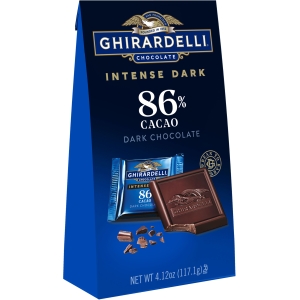 기라델리  인텐스 다크 86 카카오 초콜릿 스퀘어백 117.1g 1개