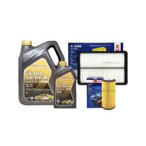 에스오일  세븐골드 RV 5W30 7L + 보쉬필터 싼타페DM 디젤