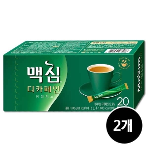 동서식품  맥심 디카페인 커피믹스, 40개입, 1개