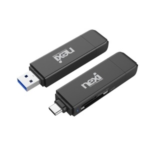 리버네트워크 NEXI 전자기기 USB 3.0 SD 카드리더기 C타입 카드 멀티 리더기 MICRO 마이크로 메모리 스마트폰 네비 블랙박스 업데이트