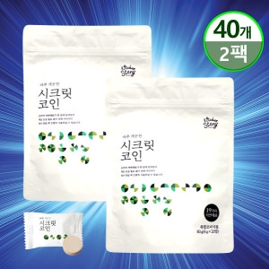 빅마마 이혜정의 아주 개운한 시크릿코인 80g(4gx20입)