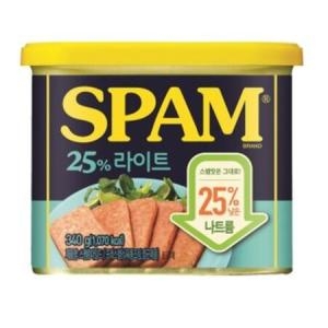 CJ제일제당  스팸 25% 라이트 340g