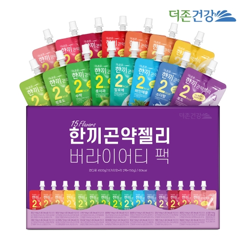 도투락 더존건강 한끼 곤약젤리 버라이어티팩 150g 15종 30팩