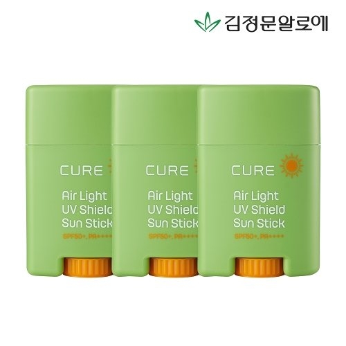 김정문알로에 큐어 에어라이트 선스틱 20g