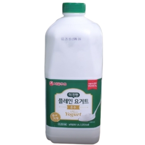 서울우유 더 진한 플레인 요거트 순수 1.8L