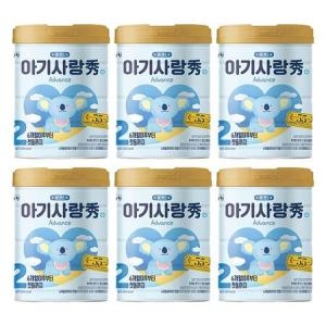  남양유업 아기사랑 수 어드밴스 2단계 750g [6개]