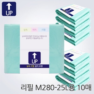 삼익 그린가드 연속리필봉투 매직 M280-25L 10매 25리터 공용리필 셀바이