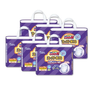 군 2017 슈퍼빅 기저귀 팬티형 공용